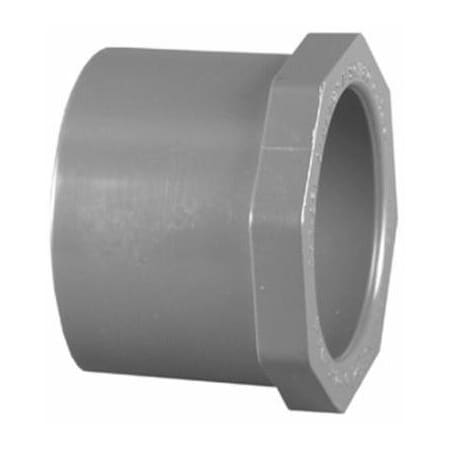 Charlotte Pipe And Foundry 1x34 SCH80 SPGxS Bush PVC 08107  1600HA